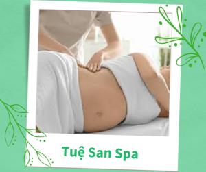 Massage lưng cho mẹ bầu